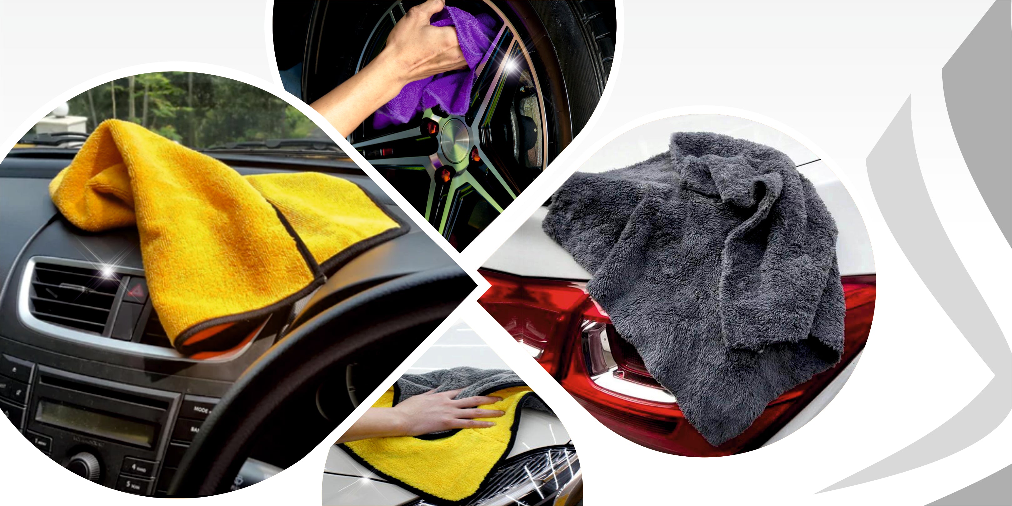 Specialized Microfiber Cloths for Car cleaning and detailing by Sobby –  sobby