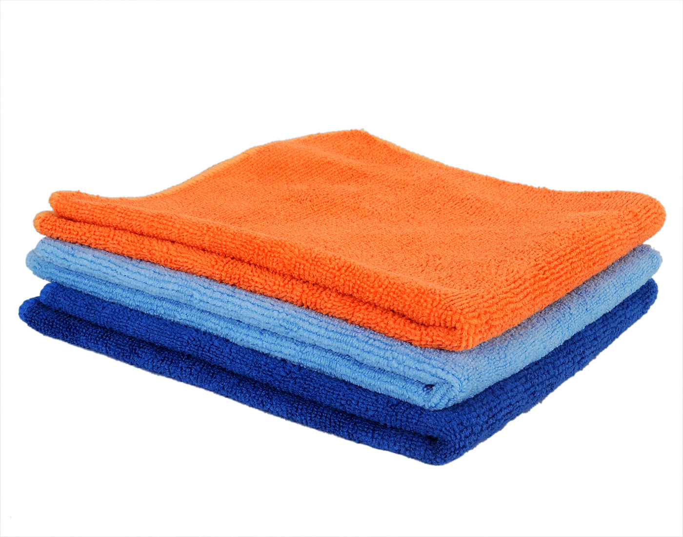 All purpose Microfibre cleaning cloths for Home, Kitchen, Cars & bike -40cm x 40cm- 3 Pcs