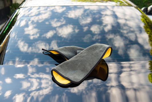 800 GSM Dual sided coral fleece thick & plush microfiber towel -1 pc