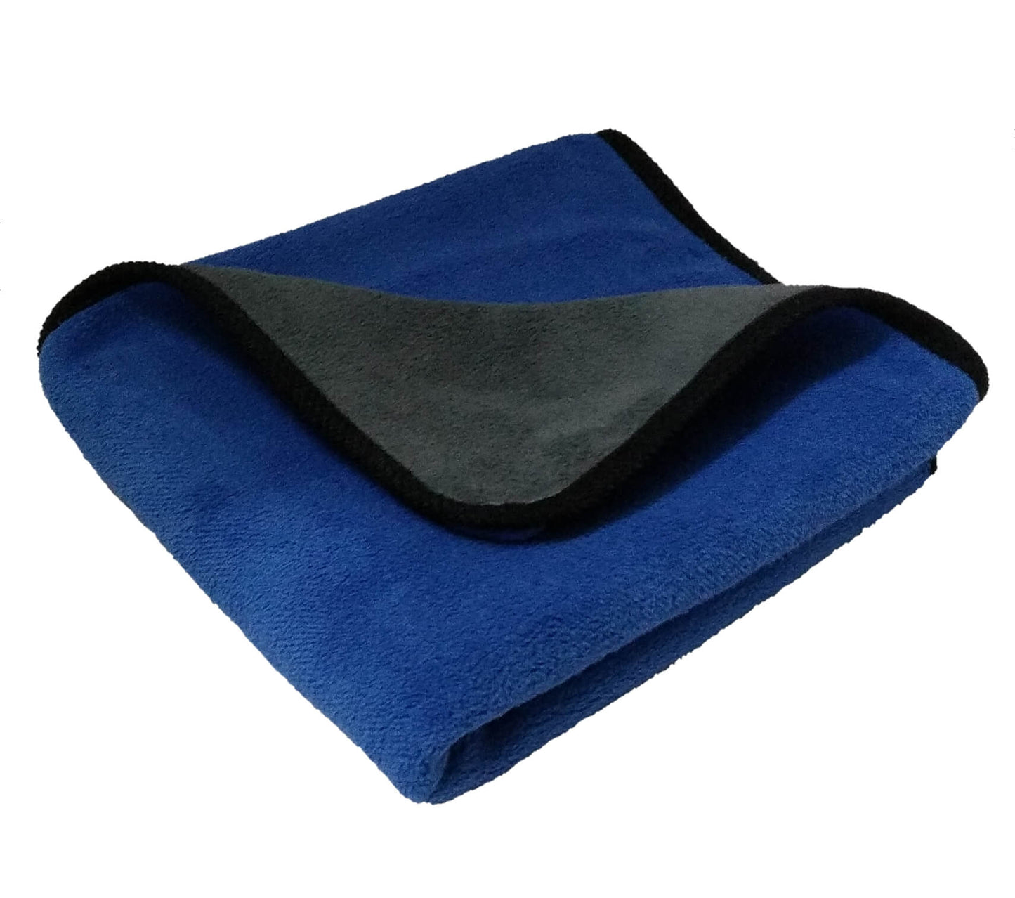 800 GSM Dual sided coral fleece thick & plush microfiber towel -1 pc