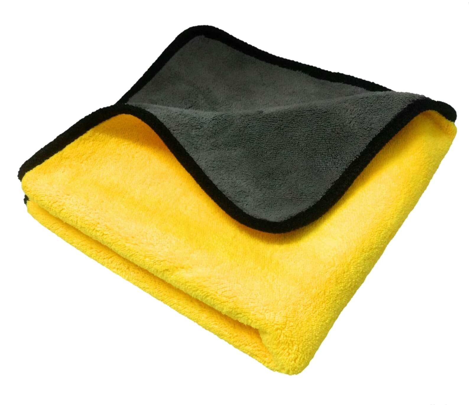 800 GSM Dual sided coral fleece thick & plush microfiber towel -1