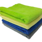 All purpose Microfibre cleaning cloths for Home, Kitchen, Cars & bike - 4 Pcs