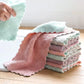 SOBBY 10 Pcs Kitchen Dish Cleaning Nonstick Oil Coral Velvet Microfiber Wipes Magic Oil Resistant Cleaning Cloth