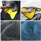 800 GSM Dual sided coral fleece thick & plush microfiber towel -40cm x 40cm- 3 Pcs