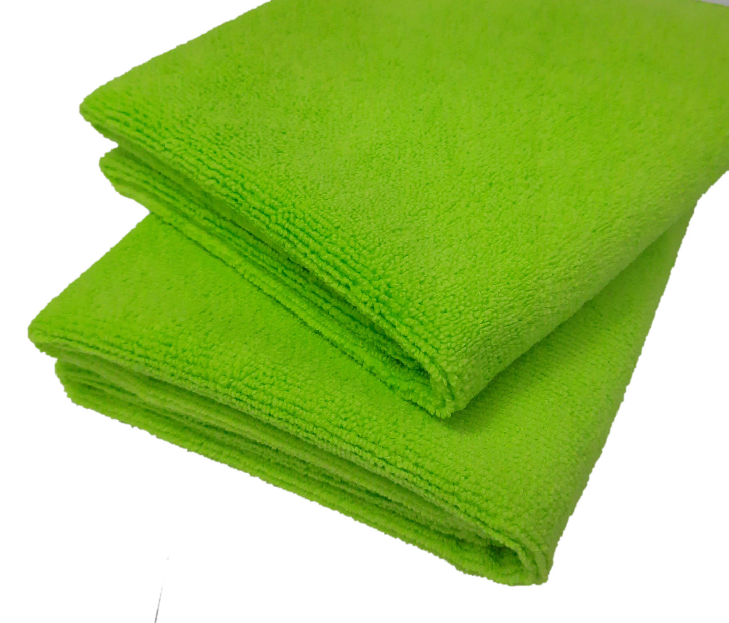 All purpose Microfibre cleaning cloths for Home, Kitchen, Cars & bike - 2 Pcs