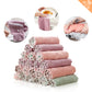 SOBBY 10 Pcs Kitchen Dish Cleaning Nonstick Oil Coral Velvet Microfiber Wipes Magic Oil Resistant Cleaning Cloth